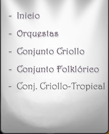 Grupos Criollos Tropicales Lima